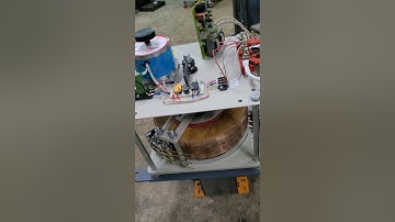 100 kva Servo voltage stabilizer dimmer testing