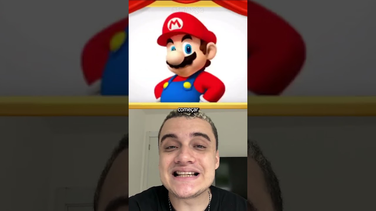 O Speed imitando os personagens do Mario Party Island Tour
