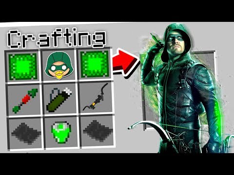 crafting-green-arrow-in-minecraft!