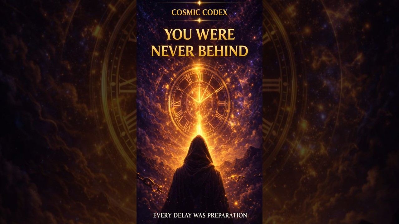 The Moment You Realize You Were Never Behind 🌀 #mrcosmic #HigherSelf #cosmiccodex thumbnail