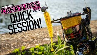 QUICK PERCH SESSION | Using the Ultra UV Floating Creatures to catch perch