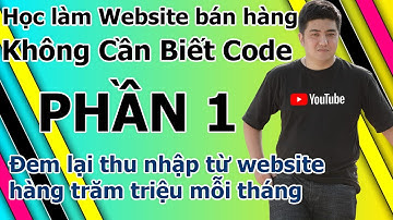 Học Thiết Kế Website Bán Hàng không cần biết code - Hướng dẫn cài XAMPP | Lâm Steven #5