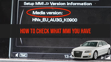 ✅ How to check MMI type by firmware version❓Check this video 🚗