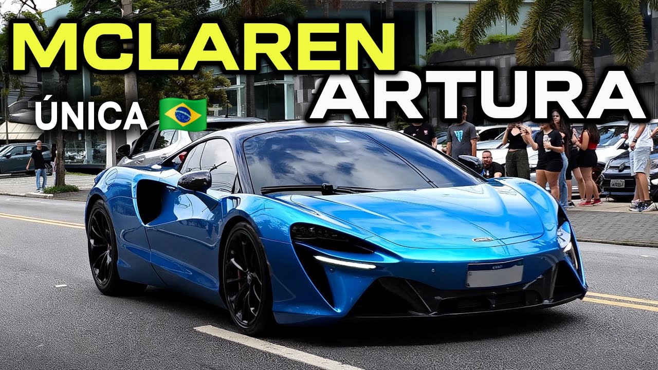 MELHORES CARROS MODIFICADOS DA AV. EUROPA #12 *mclaren artura com escape valvetronic F1*