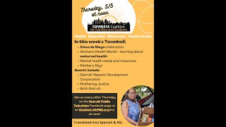 COVID313 Virtual Town Hall: Women's Health Month & Cinco de Mayo
