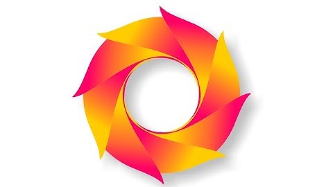 3D logo design from circles in CorelDRAW | Coreldraw tutorial | Graphic design