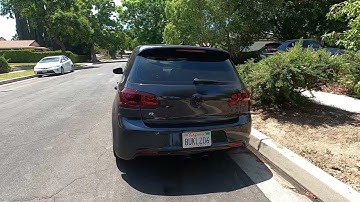 Volkswagen Mk6 Golf R Muffler + Resonator Delete (Cold Start, Revs, Drive Bys)