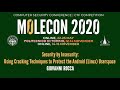 m0leCon 2020 - Giovanni Rocca - Using Cracking Techniques to Protect the Android Userspace