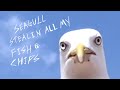 Venjent  seagull stealin all my fish  chips