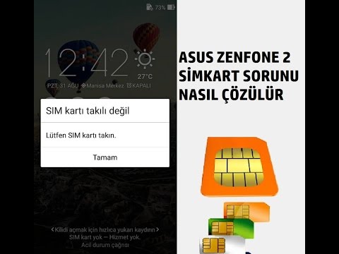 Asus Zenfone 2 Simkart Görmeme - Şebeke Gitme Sorunu Çözümü