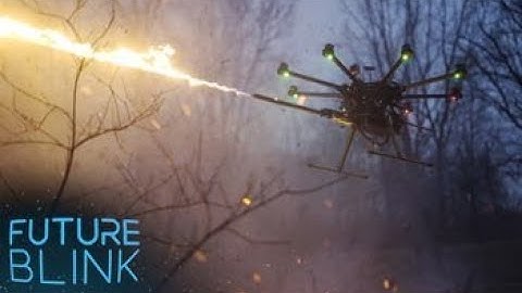 This Drone-Flamethrower Combo is Every Thrill-Seeker