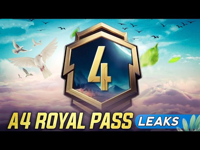 A4 Royale Pass Logo !!?😍