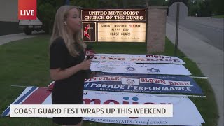 Coast Guard Festival-goers prepare for Grand Parade days in advance