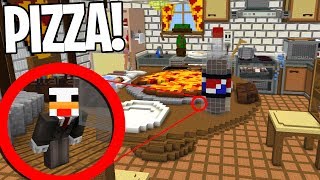 NASCONDINO DIVERTENTE DENTRO LA PIZZERIA - Minecraft ITA