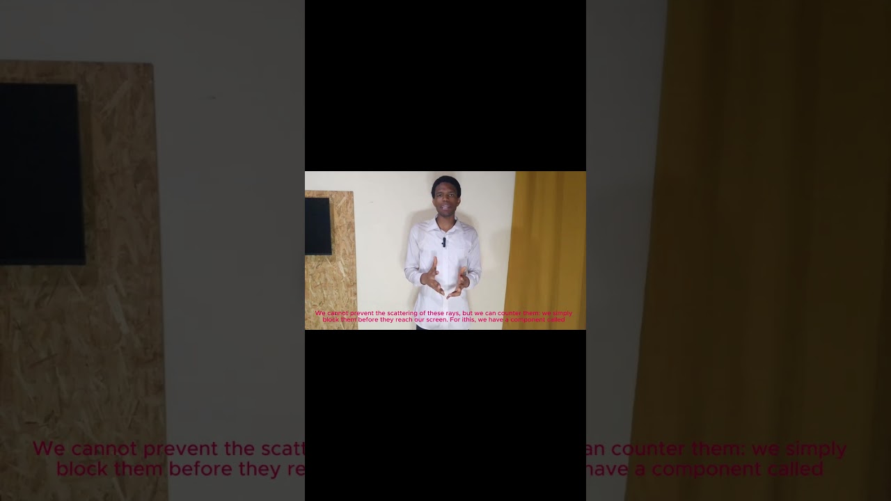 La grille anti-diffusante/ The anti-scattering grid.