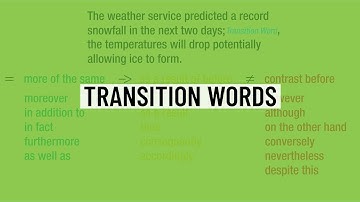 Choosing the Correct Transition Word - ACT/SAT English Tips and Strategies