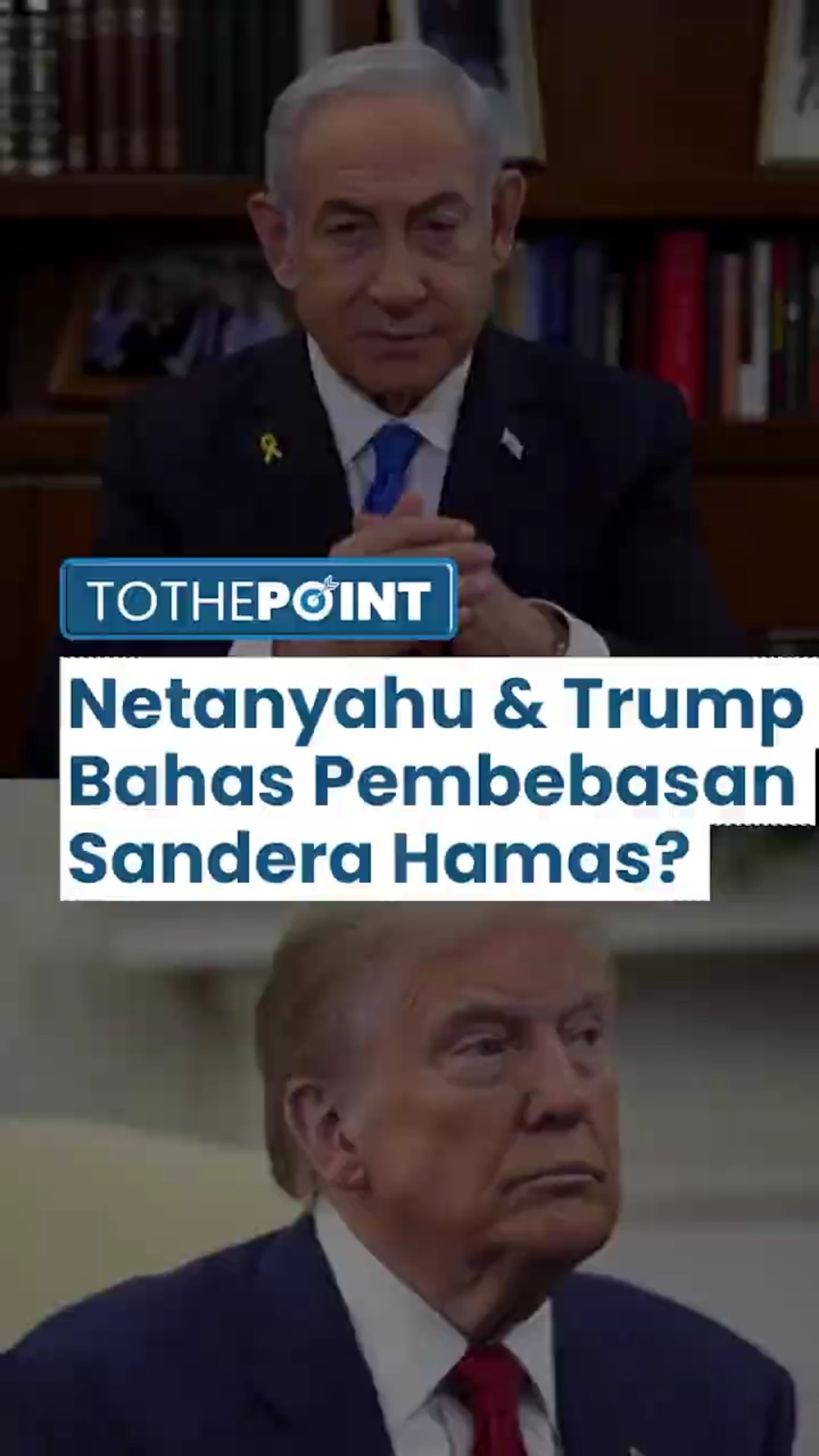 Netanyahu Diskusi dengan Trump Bahas Gaza hingga Suriah, Susun Rencana Bebaskan Sandera Hamas?