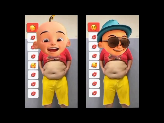 Upin Ipin goyang perut buncit#upinipin #viral #funnyvideo class=