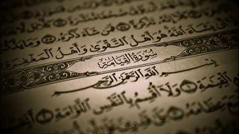 محمَّد براء مصري I سورة القيامة