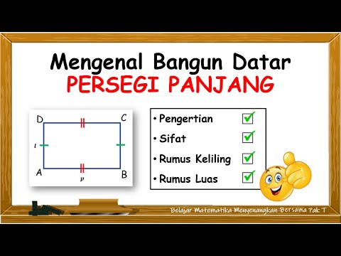 Video: Apa deskripsi persegi panjang?