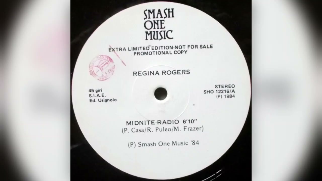 Regina Rogers - Midnite Radio 1984