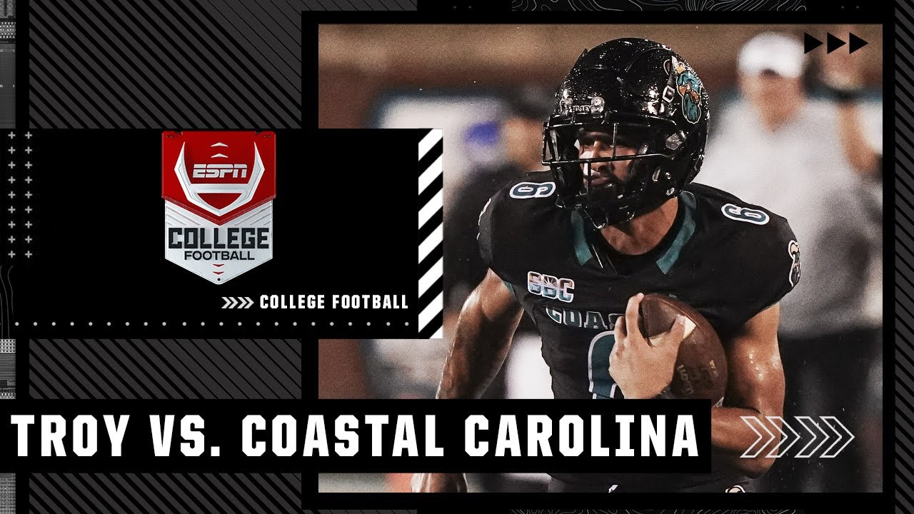 Troy Trojans at Coastal Carolina Chanticleers | Full Game Highlights