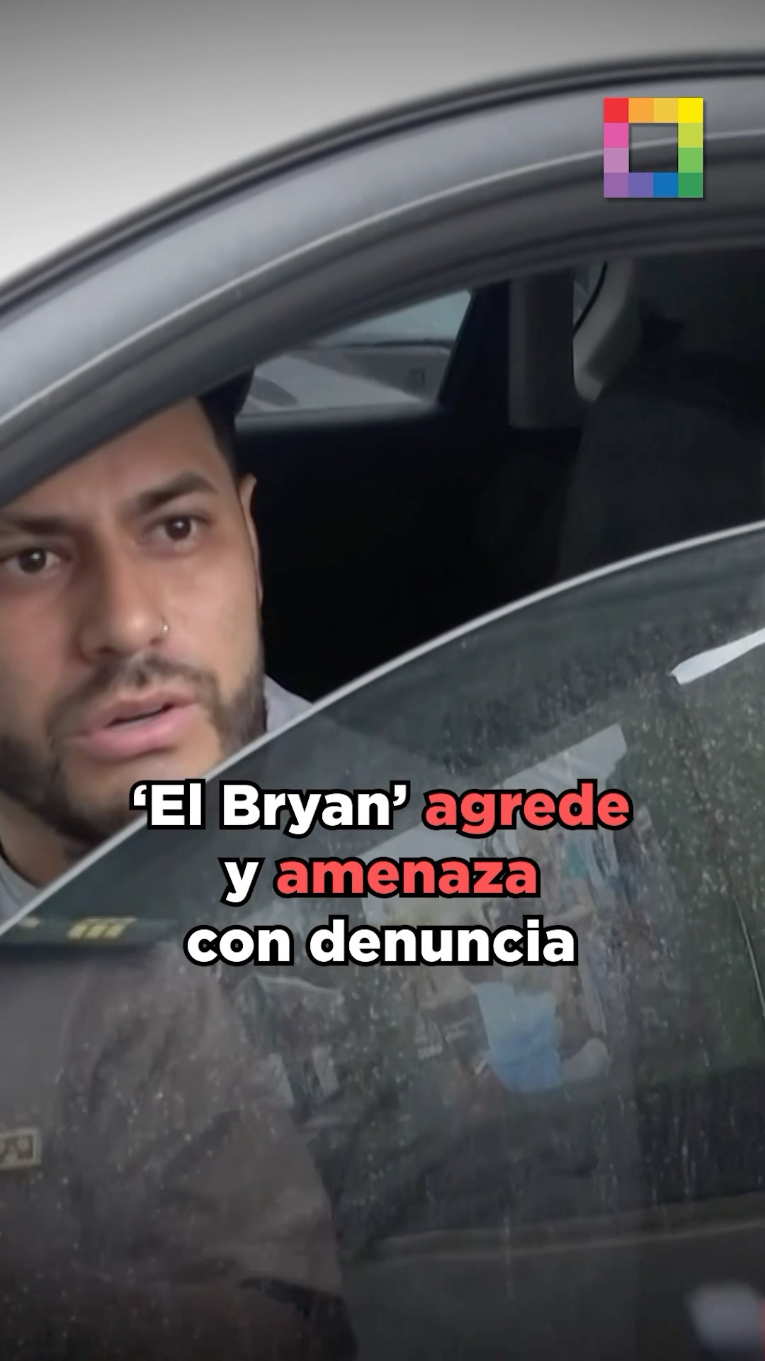 ‘El Bryan’ agrede y amenaza con denuncia a equipo de investigación de ‘Amor y Fuego’. #AmorYFuego