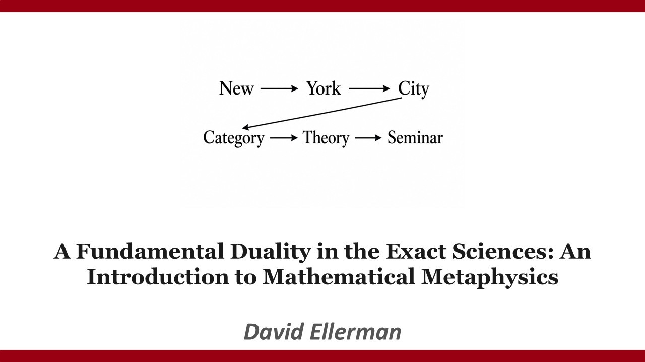 David Ellerman-A Fundamental Duality in the Exact Sciences.An Intro to Mathematical Metaphysics