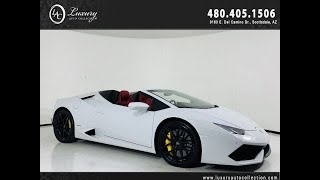 #3088 | 2016 Lamborghini Huracan LP 610-4 Spyder | For Sale Scottsdale, AZ