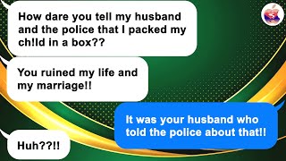 [Apple] Insane SIL packed her daughter in a box, but blame me when her husband and the police called