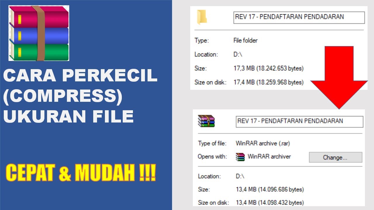 Cara Efektif Mengompres File Excel agar Mudah Dikirim Melalui Email Cara Efektif Mengompres File Excel agar Mudah Dikirim Melalui Email