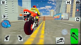 Bike Impossible Tracks Race 3D - New Bike Unlocked - Motorcycle Stunts Android Gameplay screenshot 2