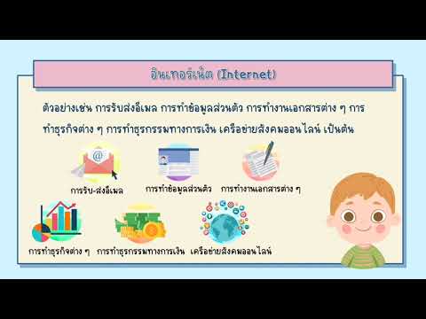 วิทยาการคำนวณ ป.3 อินเทอร์เน็ตคืออะไร