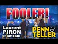 Laurent Piron FOOLS Penn And Teller With FISM Grand Prix Act Paper Ball S11E15 Laurent Piron FOOLS Penn And Teller With FISM Grand Prix Act Paper Ball S11E15