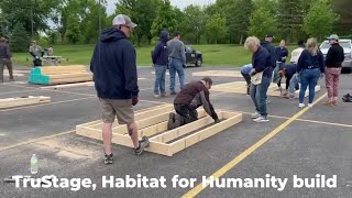 TruStage, Habitat for Humanity partner for wall build