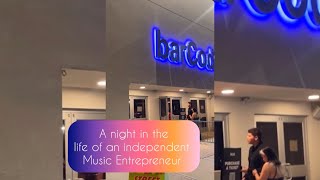 Night in the life of an Indie Music Entrepreneur: Episode #5 - Barcode w/Kachi [REGGAETON 🌴]