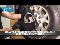 How to Replace Front Steering Knuckle 2000-2006 Chevy Tahoe