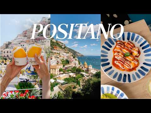 3 Days in Positano Vlog 🇮🇹 Best Food, Beaches, Gelato, Euro Summer