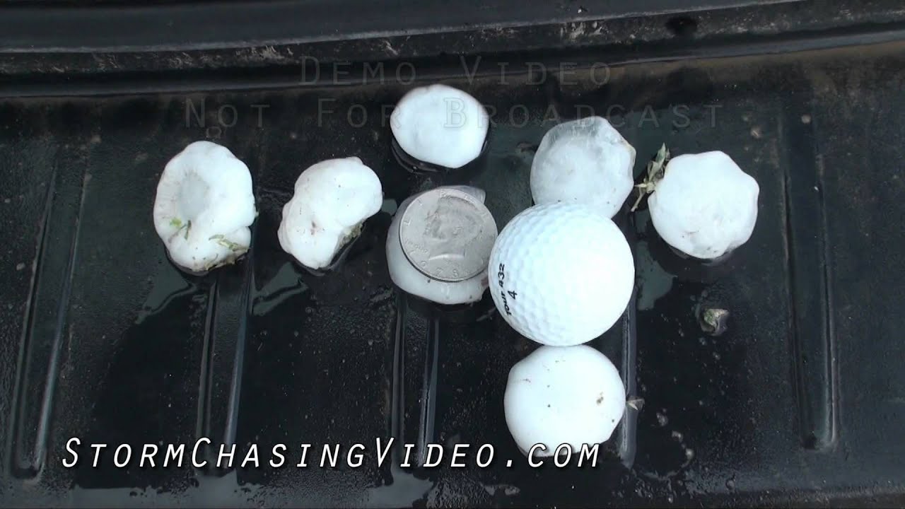 10/7/2011Garden City, KS Daytime Hail Storm and overnight lightning