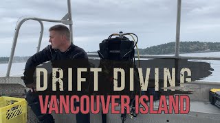 Crazy drift dives at Campbell River, BC Canada