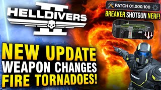Helldivers 2 Just Got an INSANE Update - Weapon Nerfs, Tornadoes and More!