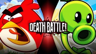 Red Vs Peashooter Angry Birdsplants Vs. Zombies Fan Made Death Battle Trailer S6