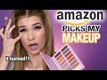 AMAZON PICKS MY MAKEUP! (FULL FACE CHALLENGE)