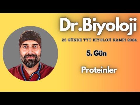 Proteinler | 23 Günde TYT Biyoloji Kampı yks2024 | 9. Sınıf