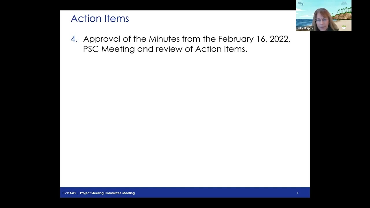 March 2022 PSC Meeting