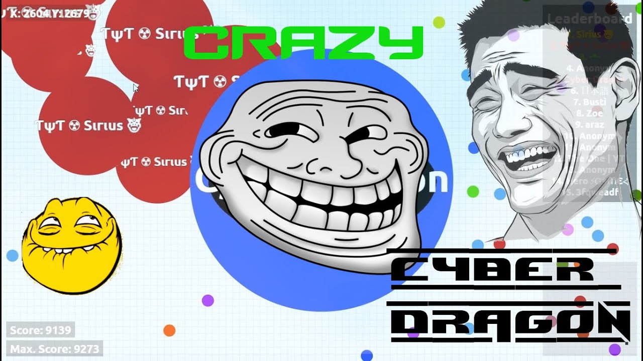 CRAZY GAMEPLAY (AGARLY) | AGARIO PRIVATE SERVER