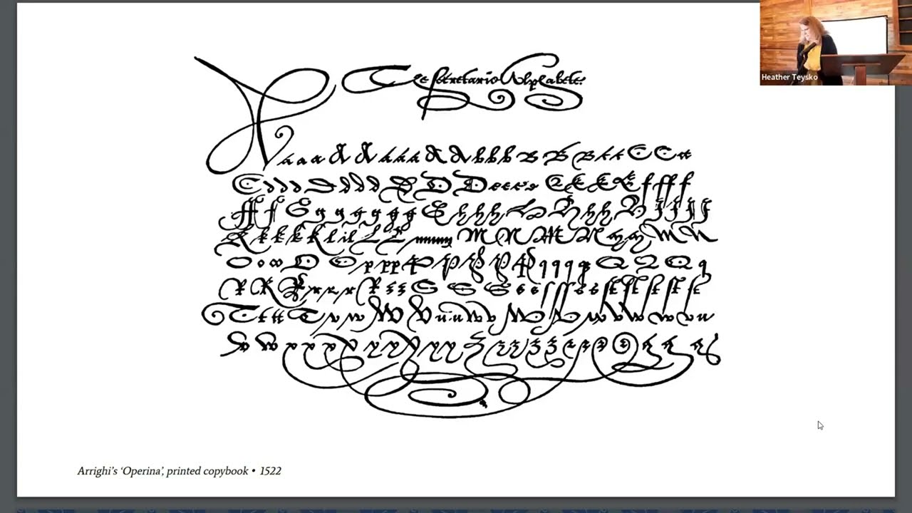 Патрисия Паолелла о тюдоровской письменности