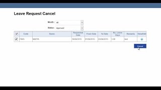 Cancellation of Approved Leaves from Admin Login in QuickBooks Payroll screenshot 5