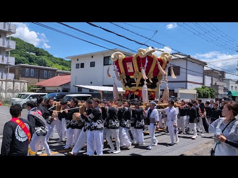 ‎【HD高画質】太平寺太鼓台 ふとん太鼓 石神社 令和7年 2025年‎7月‎20日