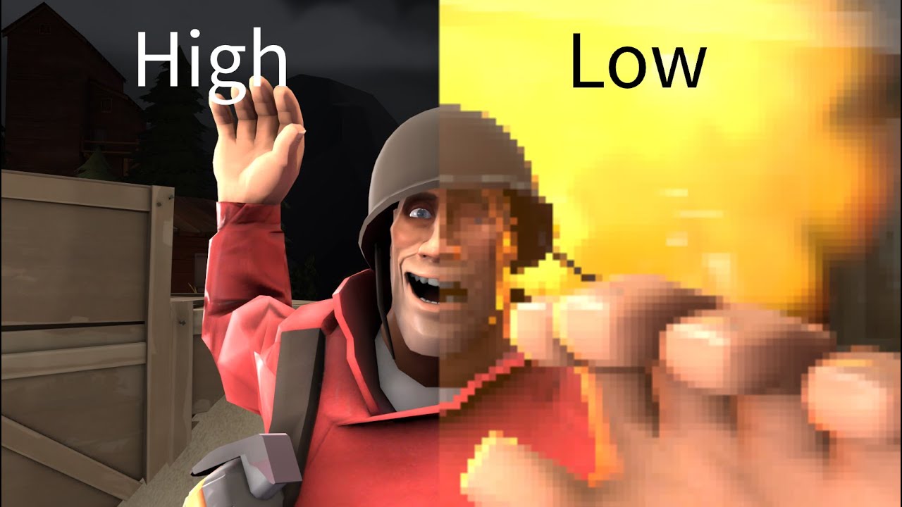 Tf2 Best Graphics What each graphic setting does in TF2! - YouTube